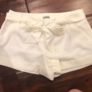 Express white dress short